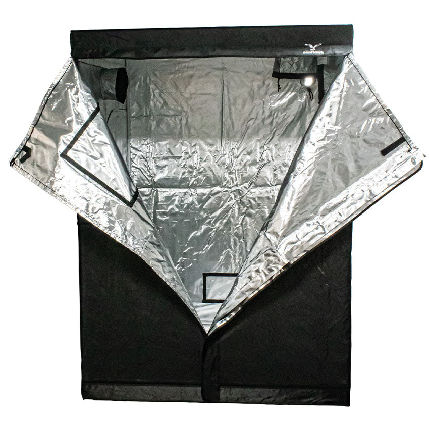 SEA-HAWK MYLAR HIGH TOP GROW TENT 1.45 X 1.45 X 2.3M image 1