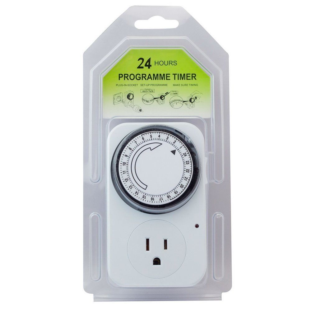 TIMER - MECHANICAL - 24 HOUR DIAL - 15 MINUTE INCREMENTS image 0