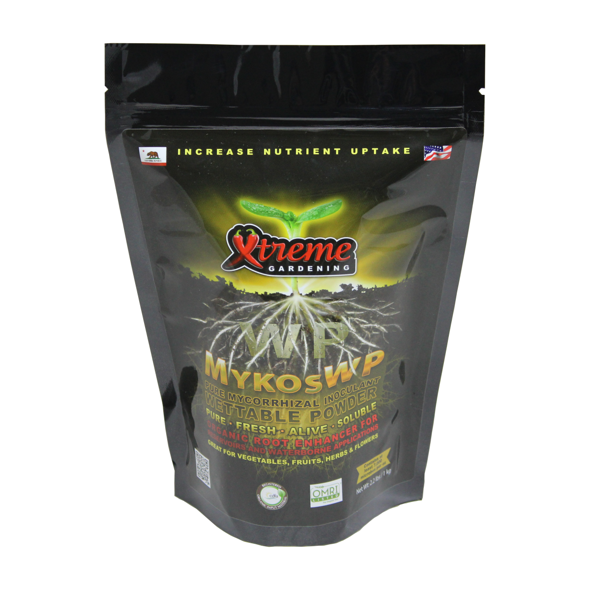 MYKOS WETTABLE POWDER MYCORRHIZAL INOCULANT image 0