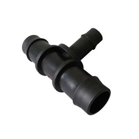 TEE REDUCING 19MM X 19MM X 13MM BARBED image 0