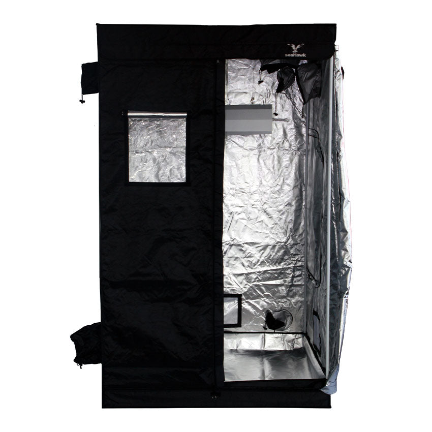 SEA-HAWK MYLAR HIGH TOP GROW TENT 1.45 X 1.45 X 2.3M image 0