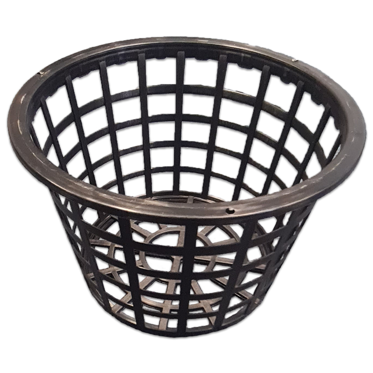 NET BLACK POT 200MM X 150MM (LARGE HOLE) image 0