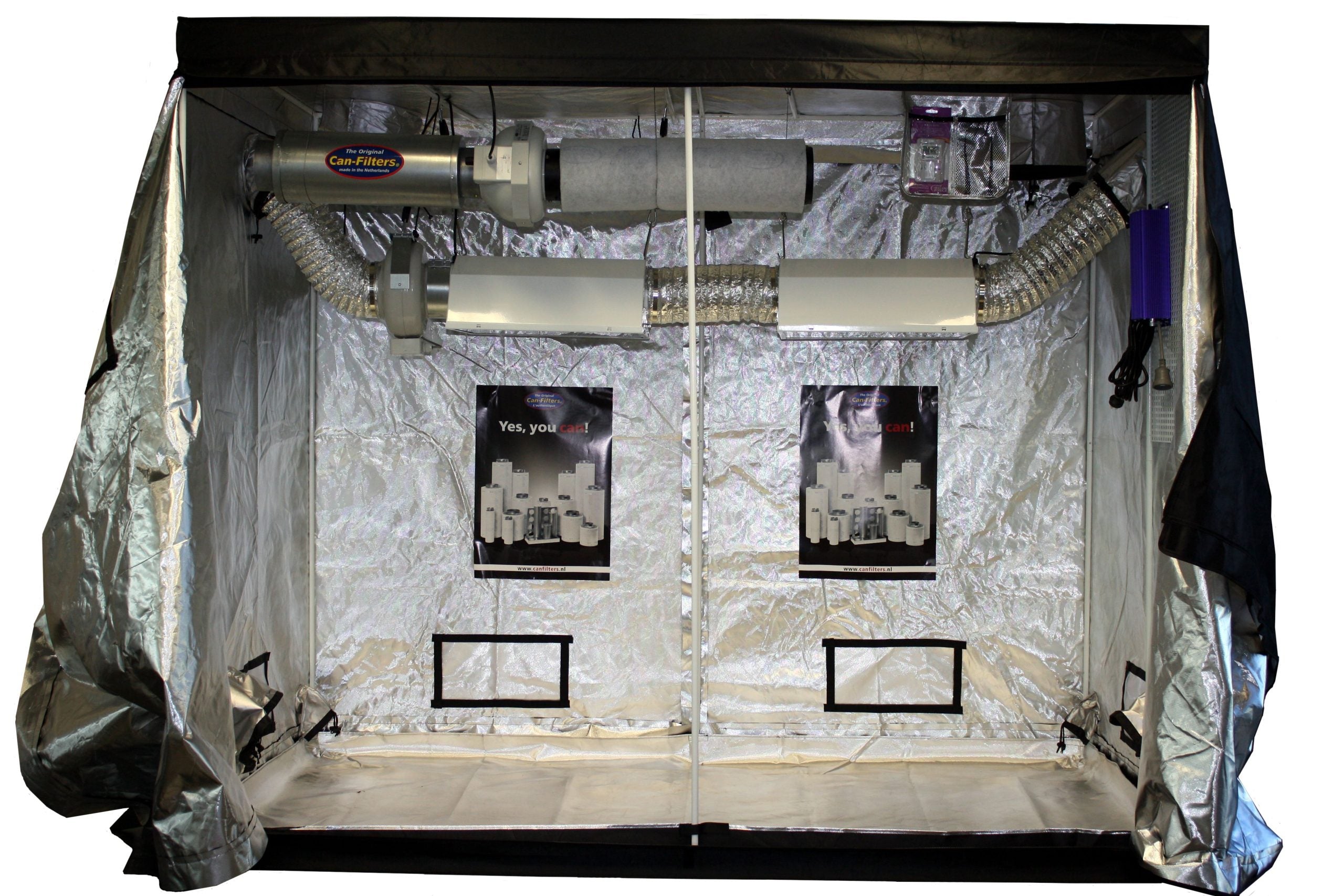 SEA-HAWK MYLAR GROW TENT 2.4 X 1.2 X 2.0M image 1