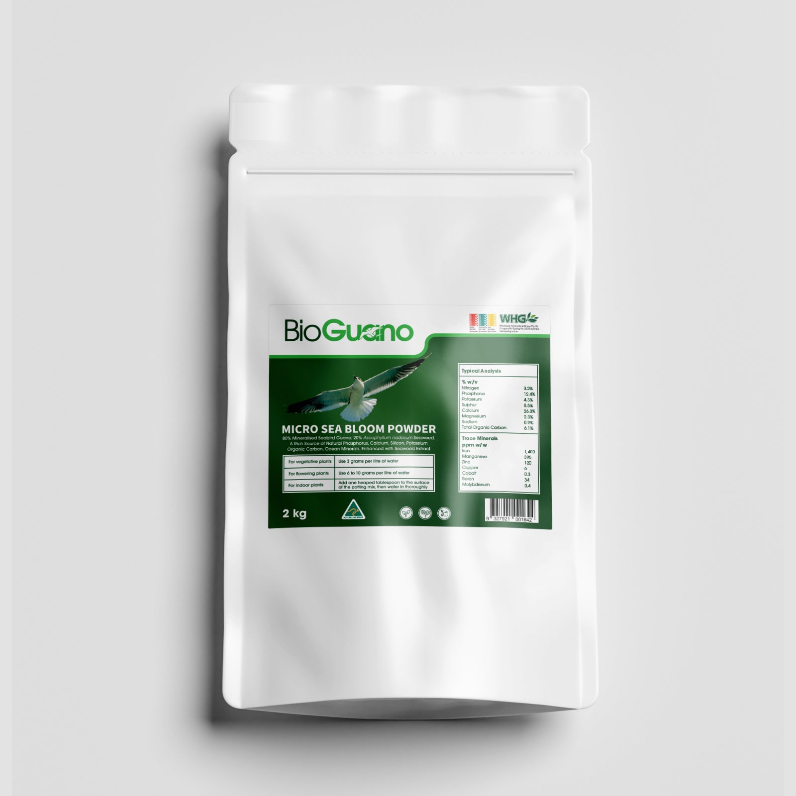 BioGuano BioGuano Micro Sea Bloom Powder 2 kg nan