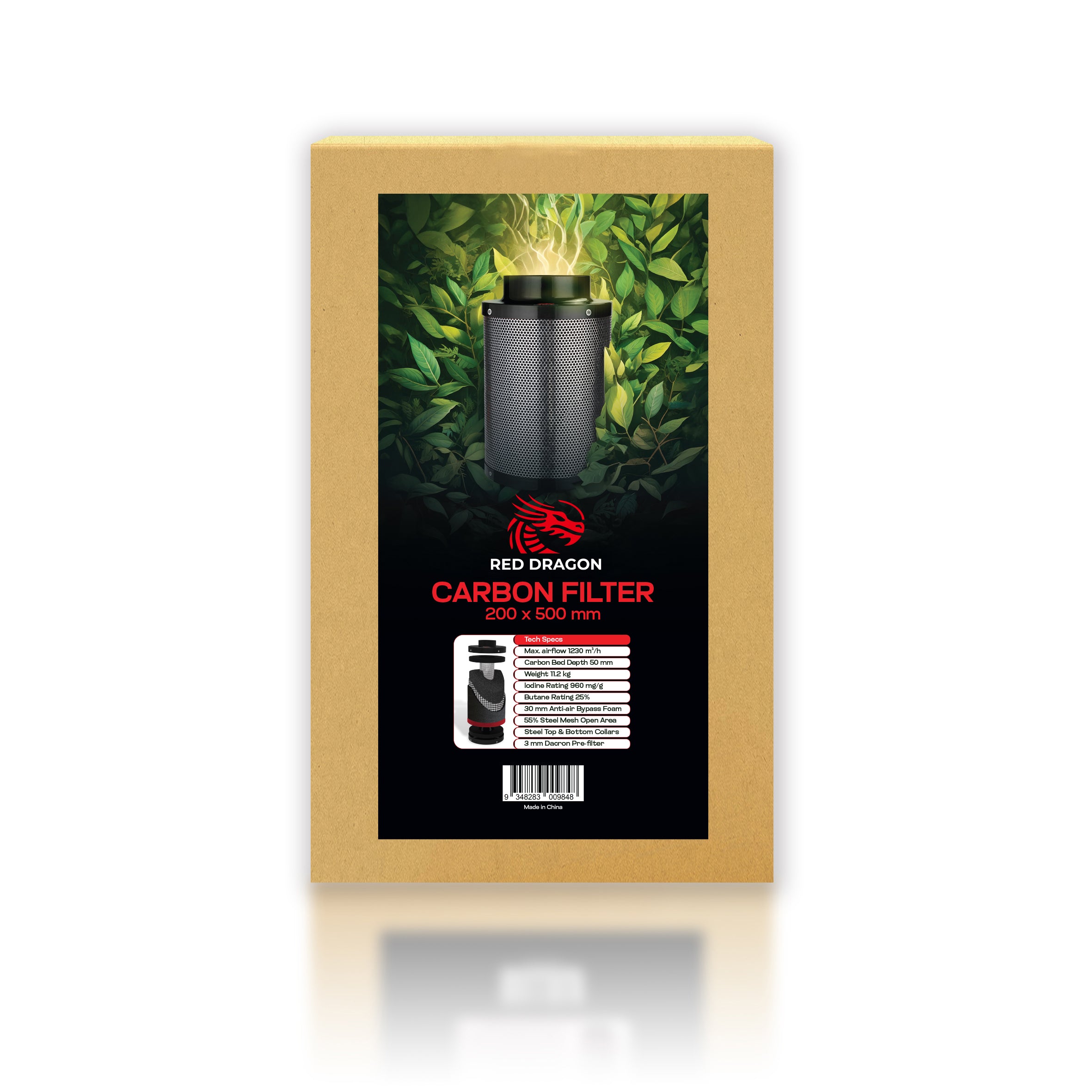 PRO GROW Pro Grow Dragon Series Filter 200 x 500 mm 200 x 500 mm