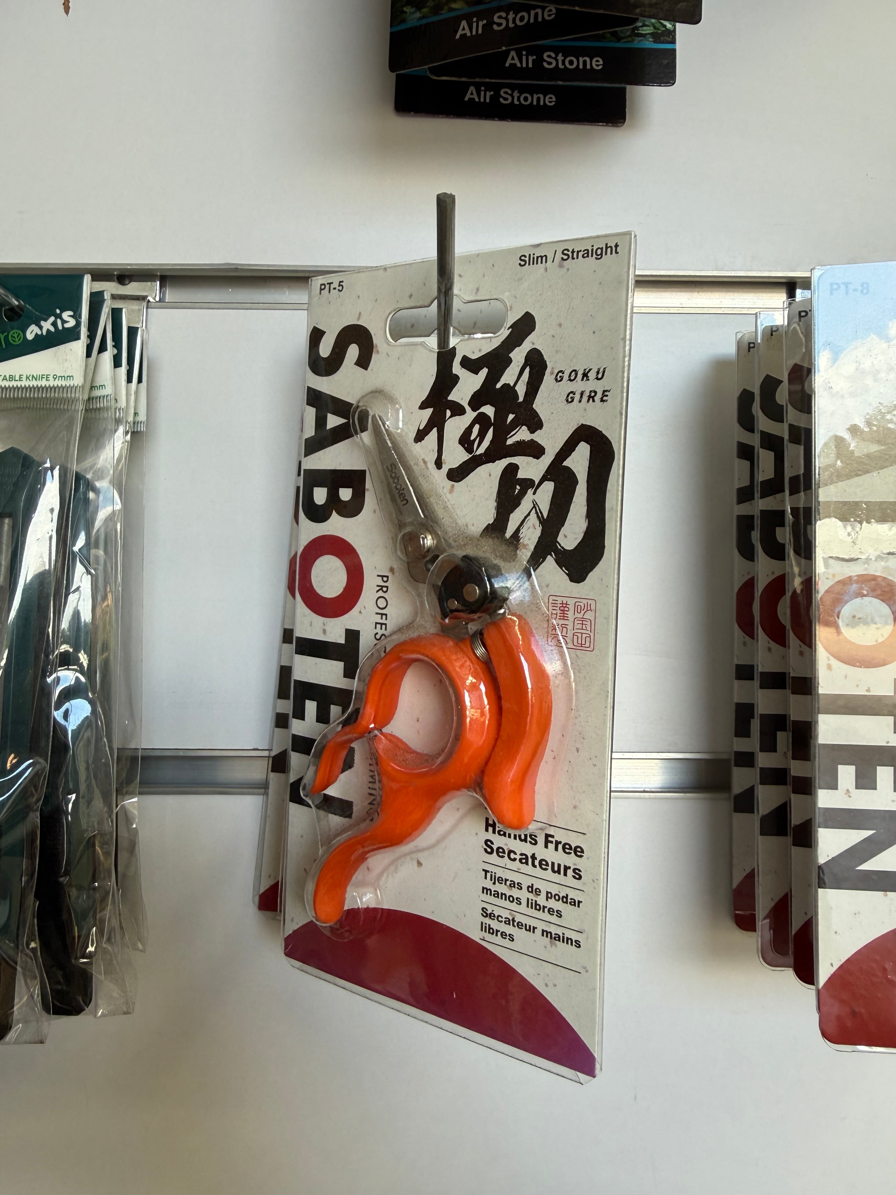 SABOTEN GOKU GIRE HANDS FREE SECATEURS PT-5 (SLIM/STRAIGHT)
