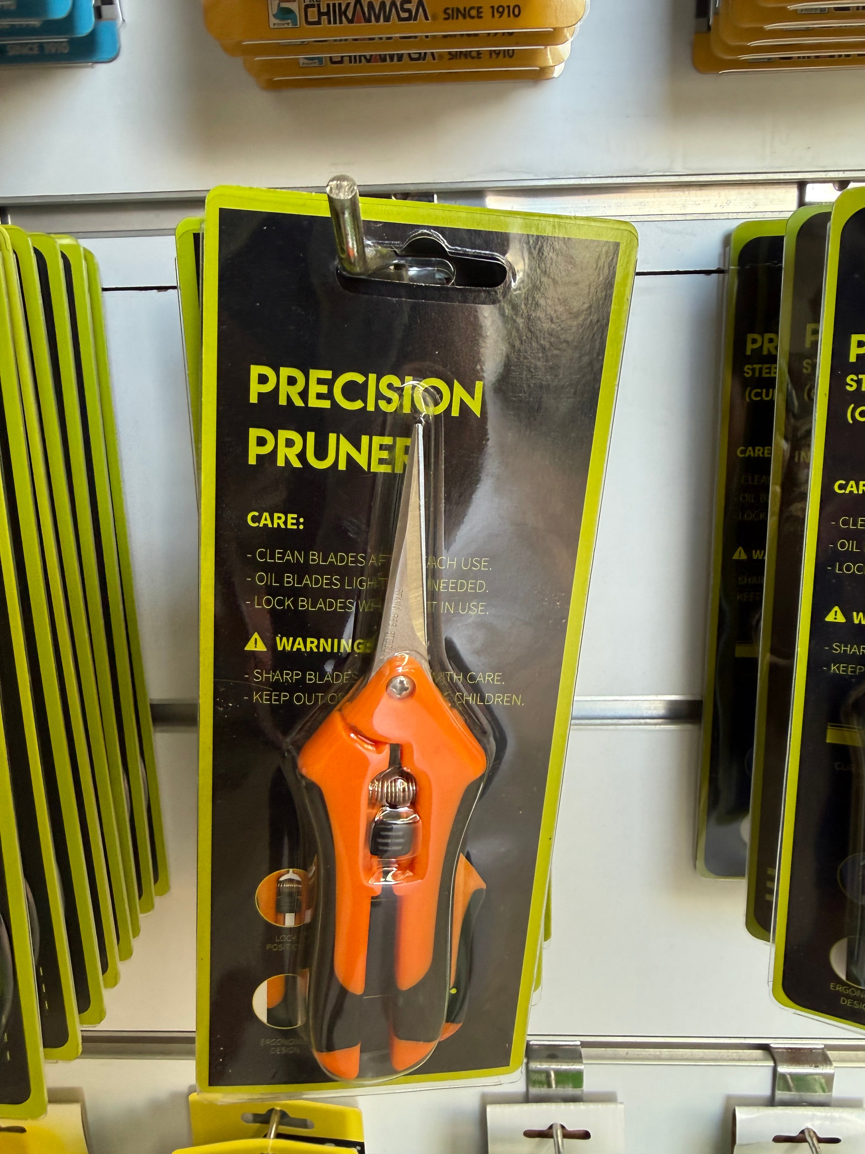 PRUNING SHEAR – STEEL BLADE HAND PRUNER (STRAIGHT BLADE SPRING LOADED)