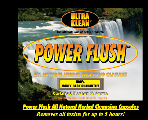 Ultra Klean Power Flush Herbal Cleansing Caps 21 x 600 mg 21 x 600 mg