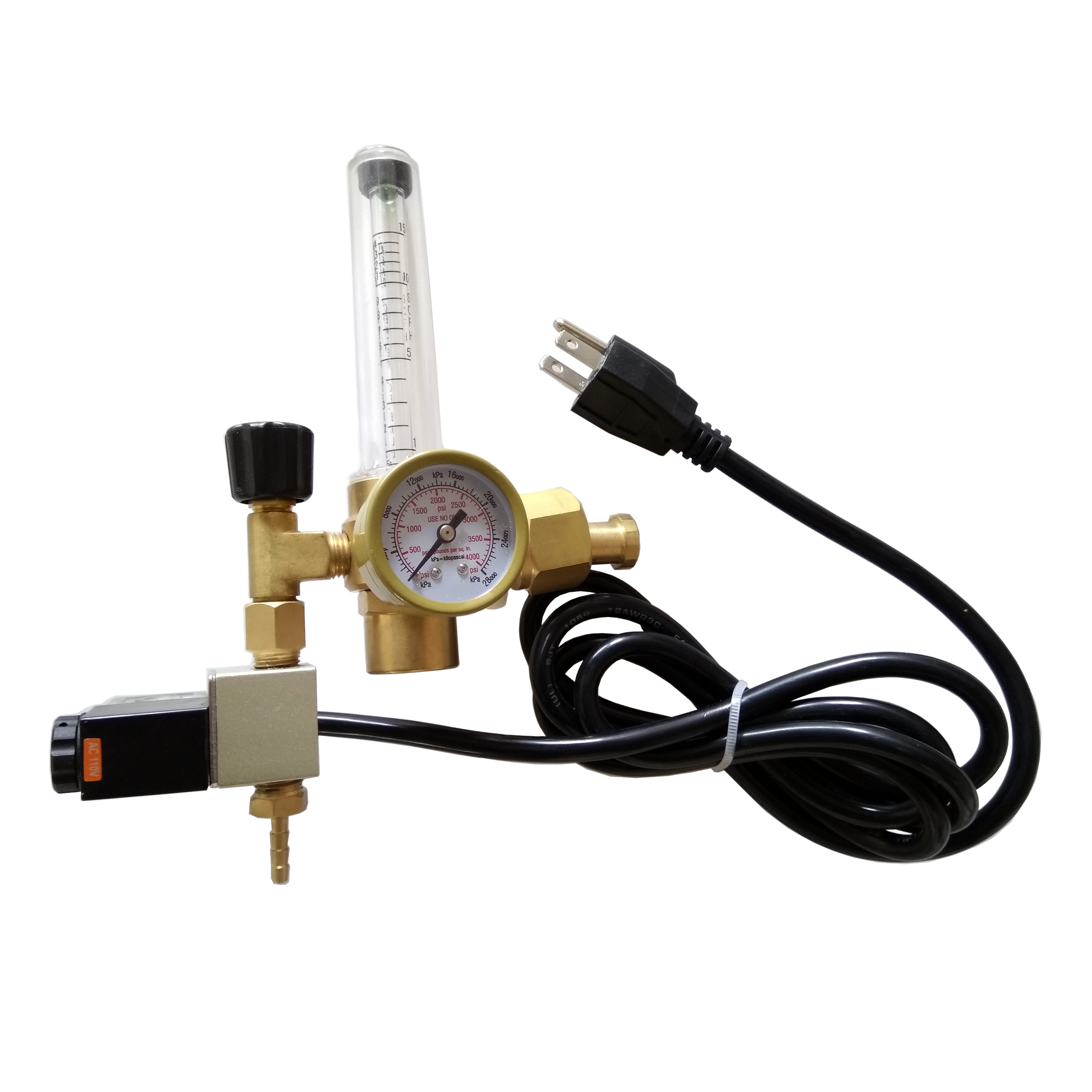 Pro-Leaf Pro-Leaf CO2 Regulator / Solenoid with square plug nan