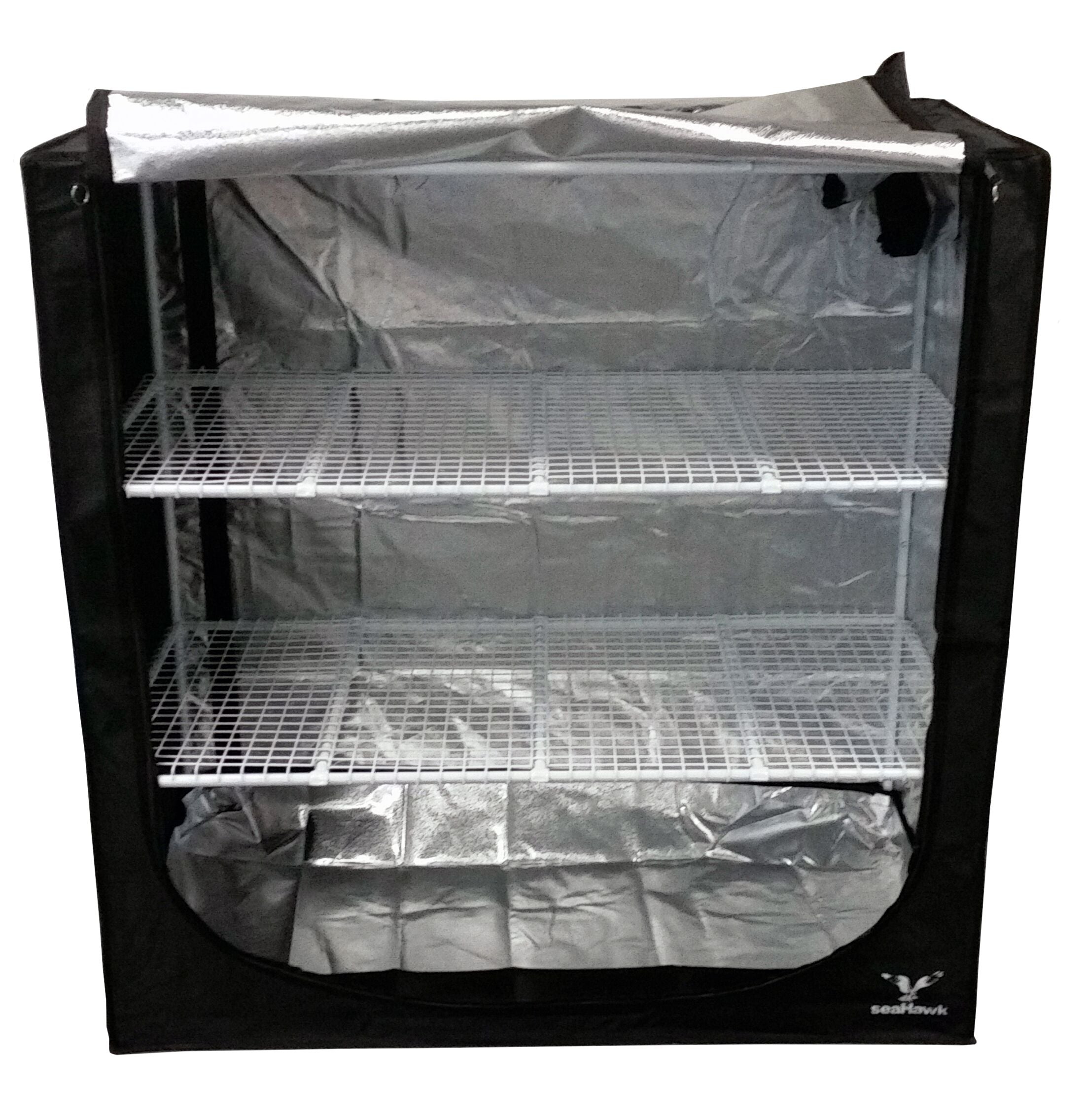 SEA-HAWK PROPAGATION CLONE TENT INC RACKS 1.2 X 0.6 X 1.2 image 1