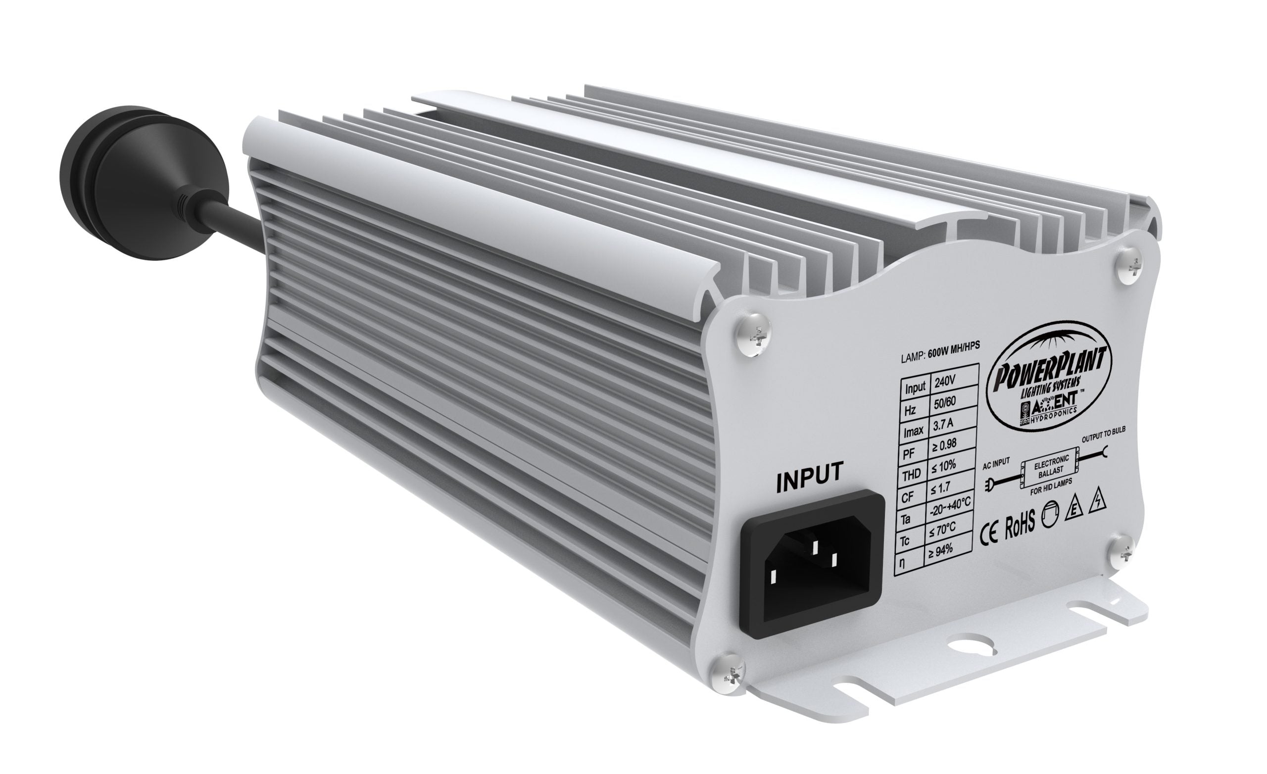 POWERPLANT CHUBBY BALLAST 250-400-600 WATT + BST image 1