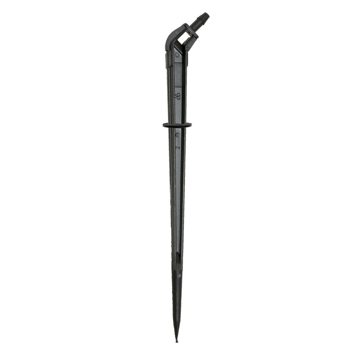 DRIP STAKE BLUE 14CM LONG WITH 4MM MICROTUBE TOP CONNECTION image 0