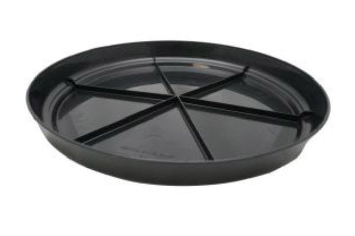500MM BLACK SAUCER image 0