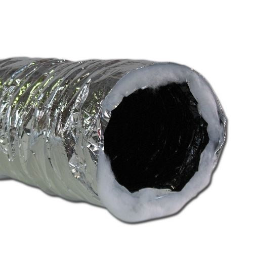 ACOUSTIC POLYESTER DOUBLE THICK DUCT 100MM X 5 METRE BOXED image 0