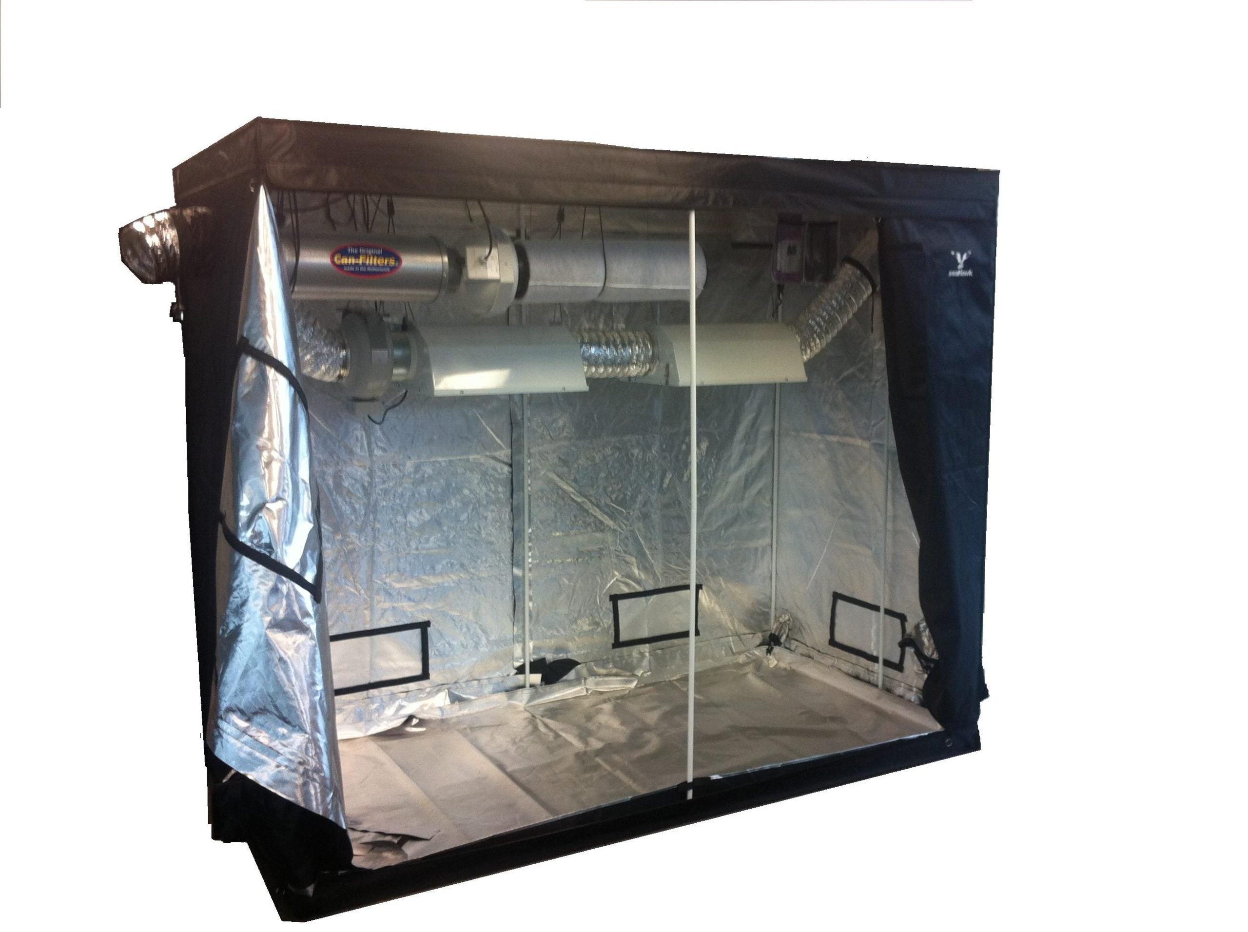 SEA-HAWK MYLAR GROW TENT 2.4 X 1.2 X 2.0M image 2