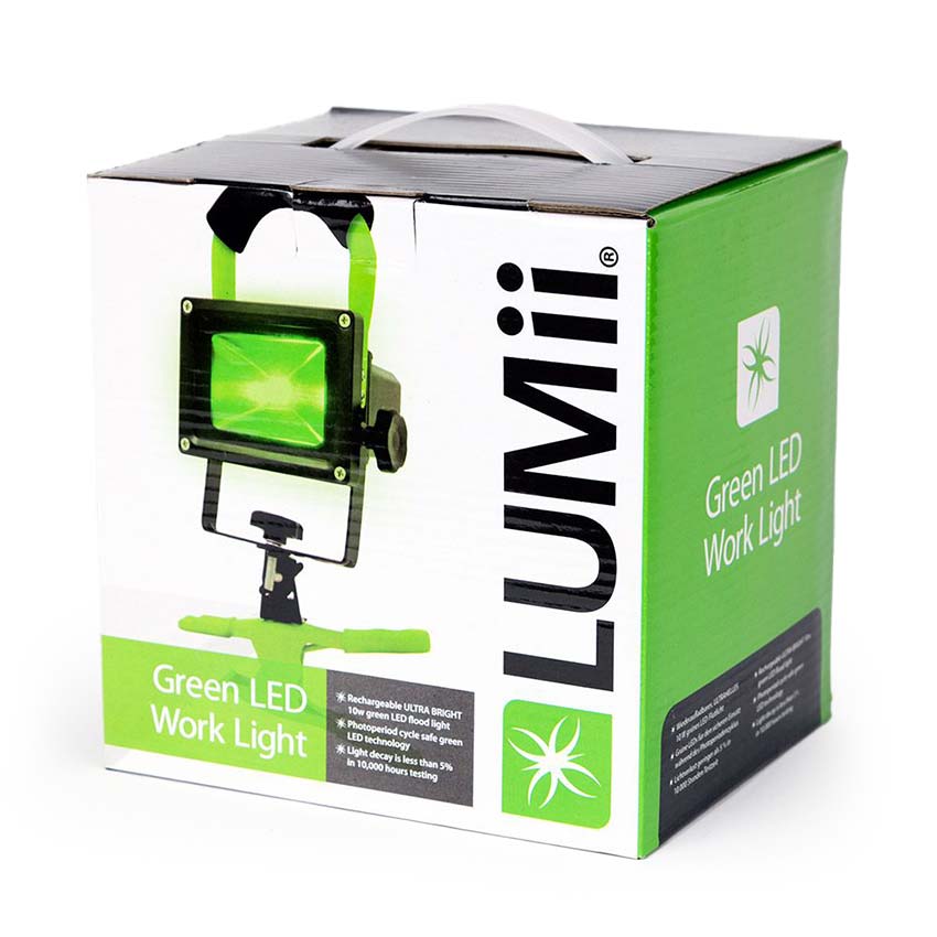 LUMII GREEN LED WORK LIGHT image 1