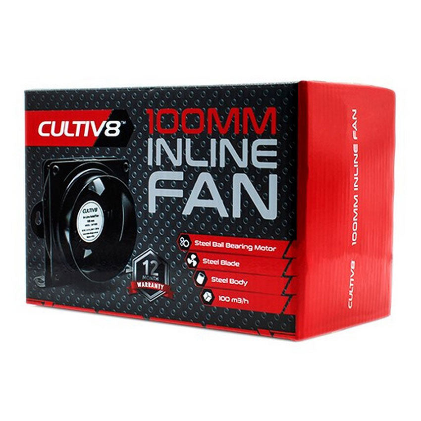 CULTIV8 INLINE FAN 100MM (4437) image 2
