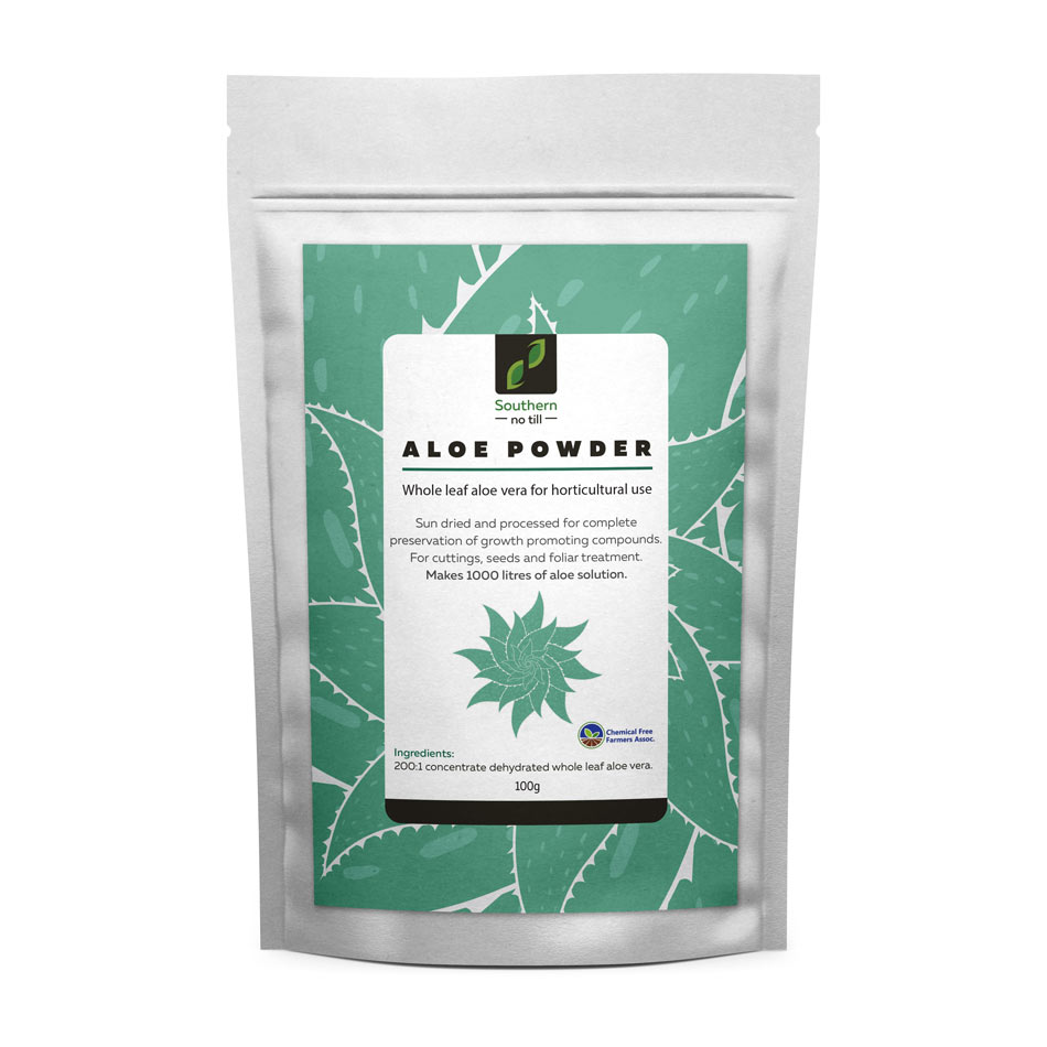 ALOE ORGANIC POWDER 50 GRAM WHOLE LEAF (AUST) CERTIFIED image 0