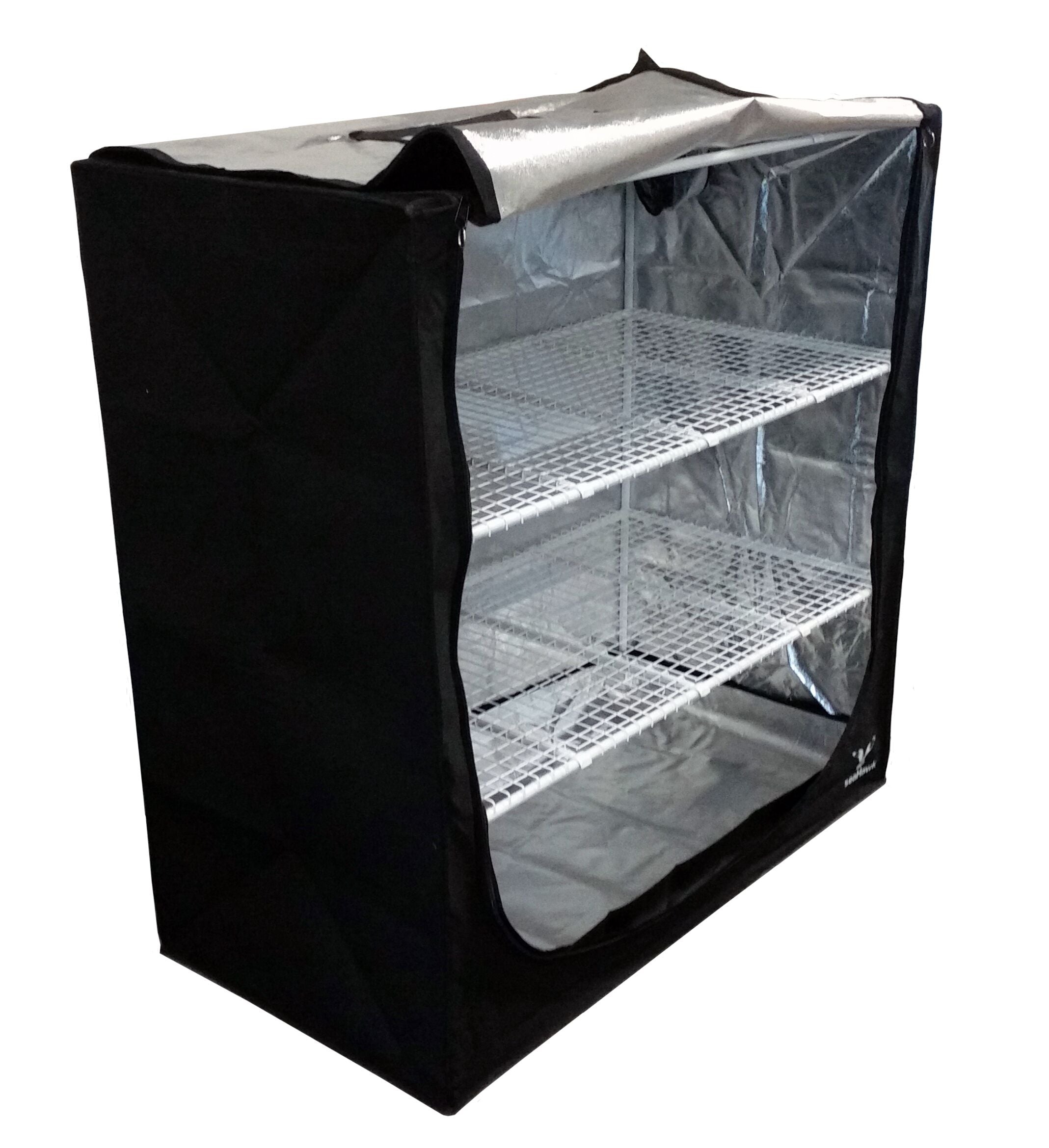 SEA-HAWK PROPAGATION CLONE TENT INC RACKS 1.2 X 0.6 X 1.2 image 2